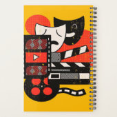 Abstract acteertheater| Dramatheater Planner (Achterkant)