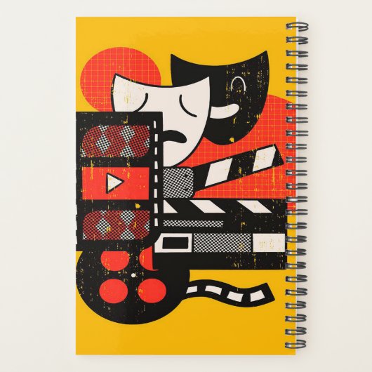 Abstract acteertheater| Dramatheater Planner (Achterkant)