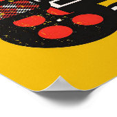 Abstract acteertheater| Dramatheater Poster (Hoek)