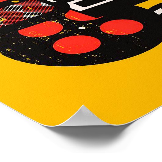 Abstract acteertheater| Dramatheater Poster (Hoek)