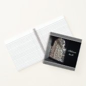 Abstract adres Dark Spiral Notitieboek (Binnen)