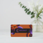 abstract advies verlicht visitekaartjes (Staand voorkant)