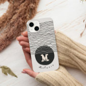 Abstract aesthetic minimal Monogram Modern Case-Mate iPhone Case