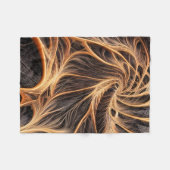 Abstract afbeelding - 3D Fractal, digitale kunst, Fleece Deken (Voorkant (Horizontaal))