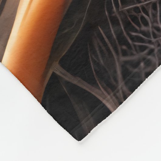 Abstract afbeelding - 3D Fractal, digitale kunst, Fleece Deken (Hoek)