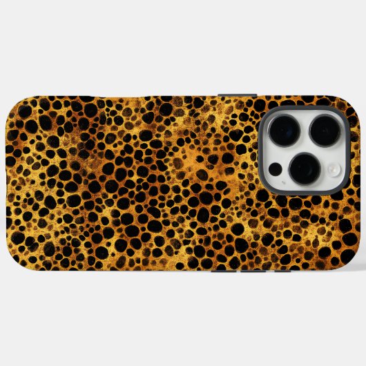 Abstract afdrukpatroon Case-Mate iPhone case (Achterkant (horizontaal))