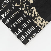 Abstract Afrikaans Oerwoud Tribe Pattern Fleece Deken (Hoek)