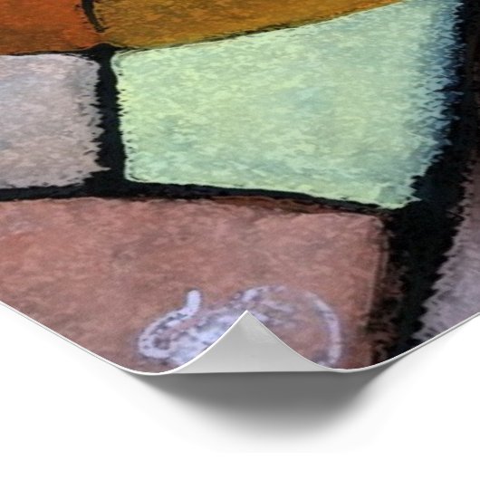 Abstract Afrikaans Poster (Hoek)