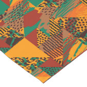 Abstract Afrikaans proefmodel voor afdrukken op vo Lange Tafelloper (Hoek)