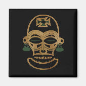 Abstract-Afrikaanse stamkunst Magneet (Voorkant)