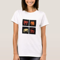 Abstract-Afrikaanse stammenkunst