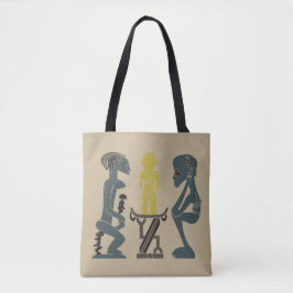 Abstract Afrikaanse stamtafereel Tote Bag