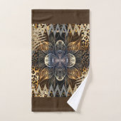 Abstract Afrikaanse wildeventilator Bad Handdoek (Handdoek)