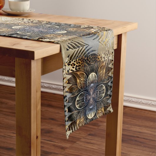 Abstract Afrikaanse wildeventilator Korte Tafelloper (Voorbeeld)