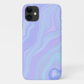 Abstract Agaat gepersonaliseerd telefoonhoesje Case-Mate iPhone Case (Achterkant)