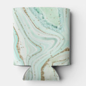 Abstract Agate Trouw Hubby Mint ID827 Blikjeskoeler (Achterkant)