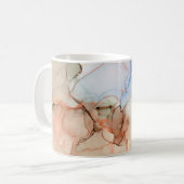 Abstract: Alcoholinkt kunst Koffiemok (Voorkant links)
