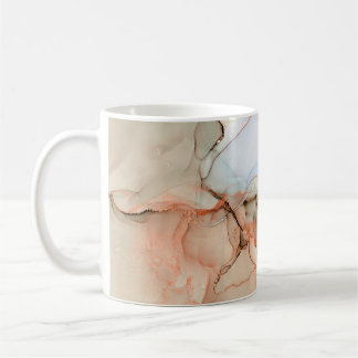 Abstract: Alcoholinkt kunst Koffiemok