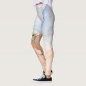 Abstract: Alcoholinkt kunst Leggings (Links)