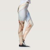 Abstract: Alcoholinkt kunst Leggings (Rechts)