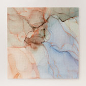 Abstract: Alcoholinkt kunst Legpuzzel (Horizontaal)