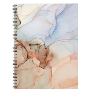 Abstract: Alcoholinkt kunst Notitieboek