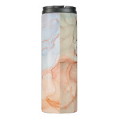 Abstract: Alcoholinkt kunst Thermosbeker (Achterkant)