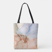 Abstract: Alcoholinkt kunst Tote Bag (Achterkant)