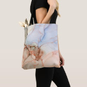 Abstract: Alcoholinkt kunst Tote Bag (Dichtbij)