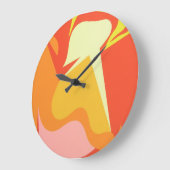Abstract Alien Radiance Wall Clock Grote Klok (Hoek)