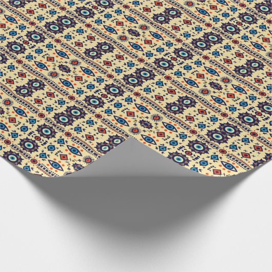 Abstract All-Seeing Eye Magical Pattern Cadeaupapier (Hoek)