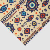 Abstract All-Seeing Eye Magical Pattern  Tissuepapier (Detail)