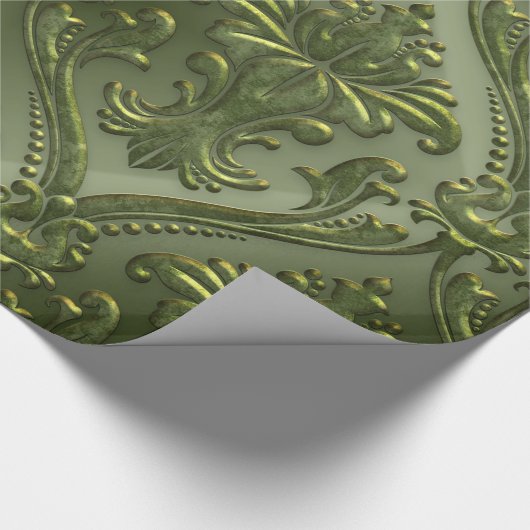 Abstract  aluminium patroon cadeaupapier (Hoek)