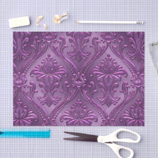 Abstract  aluminium patroon tissuepapier (Craft)