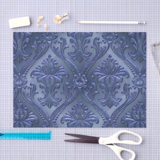 Abstract  aluminium patroon tissuepapier (Craft)