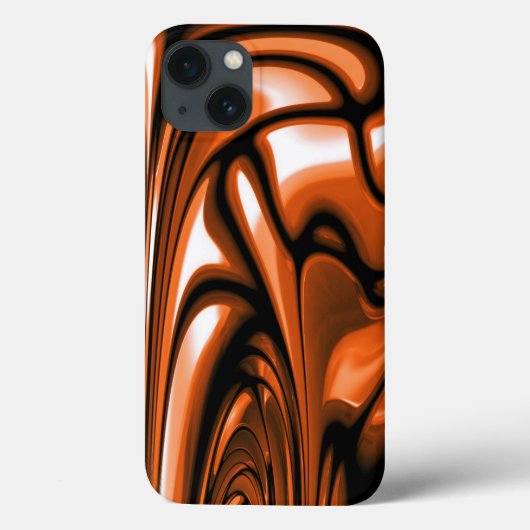 Abstract Amber Ocean Case-Mate iPhone Case (Achterkant)