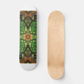 ABSTRACT AMBIDEXTROUS TREE ART #66, PERSOONLIJK SKATEBOARD (Voorkant)