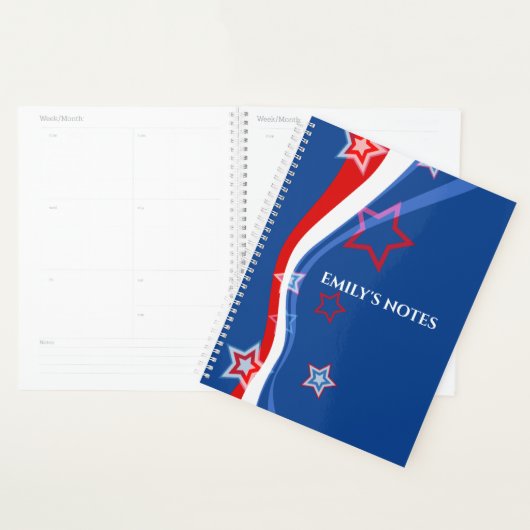 Abstract Amerikaans abstract modern design Planner (Display)