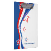 Abstract Amerikaans vlagontwerp Klembord (Rechts)