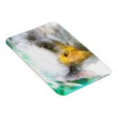 Abstract-Amerikaanse Bald Eagle Magneet (Rechterzijde)