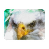 Abstract-Amerikaanse Bald Eagle Magneet (Horizontaal)