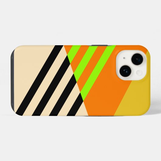 Abstract and Colourful iPhone Hoesje (Achterkant horizontaal)