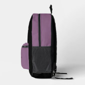 Abstract Angel Wings Mandala Fractal Monogram Bedrukte Rugzak (Rechts)