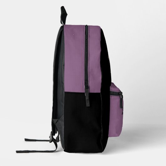 Abstract Angel Wings Mandala Fractal Monogram Bedrukte Rugzak (Links)