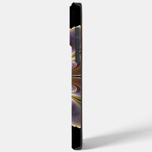 Abstract Angel Wings Mandala Fractal Monogram Case-Mate iPhone Case (Achterkant / Links)