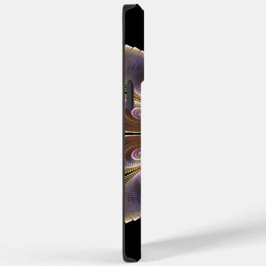 Abstract Angel Wings Mandala Fractal Monogram Case-Mate iPhone Case (Achterkant / Rechts)
