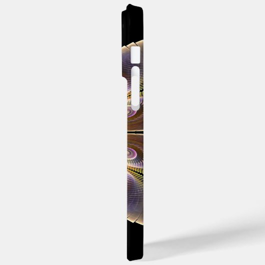 Abstract Angel Wings Mandala Fractal Monogram Case-Mate iPhone Case (Achterkant / Links)