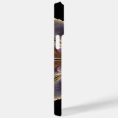 Abstract Angel Wings Mandala Fractal Monogram Case-Mate iPhone Case (Achterkant / Rechts)