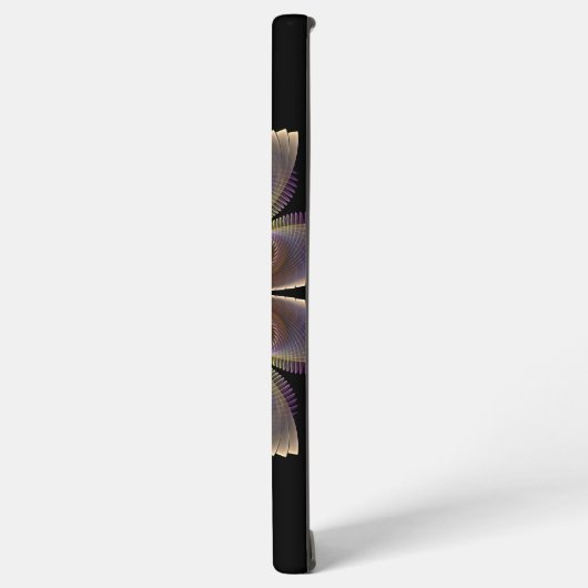 Abstract Angel Wings Mandala Fractal Monogram Samsung Galaxy Hoesje (Linkerkant)