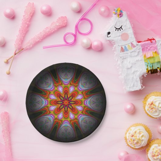 Abstract Antiek Art-18434 Papieren Bordje (Feest)